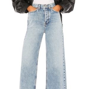 Re/Done extreme wide leg denim 27